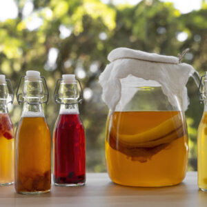 Atelier boissons fermentées et sirop de fruits